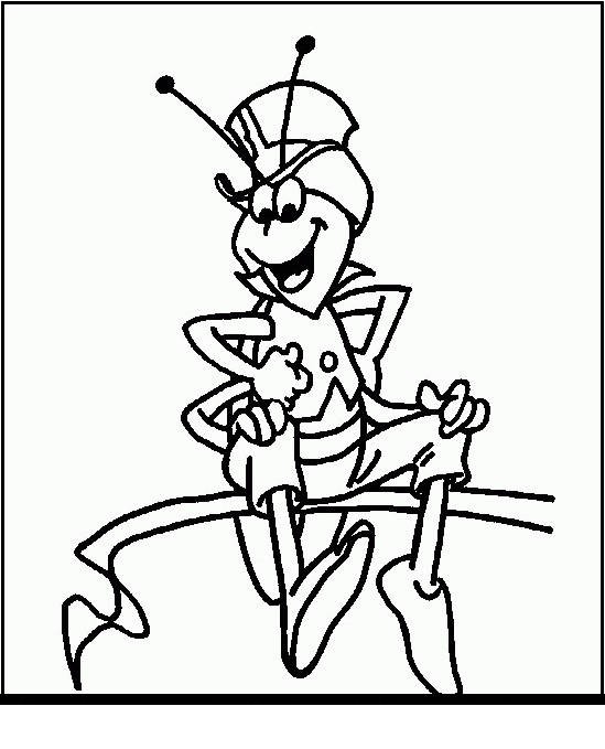 Online coloring book: Flip sitting on a branch coloring page